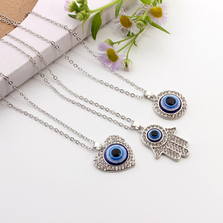 Collana con occhio malvagio "Per proteggere e proteggere" Olivenorma