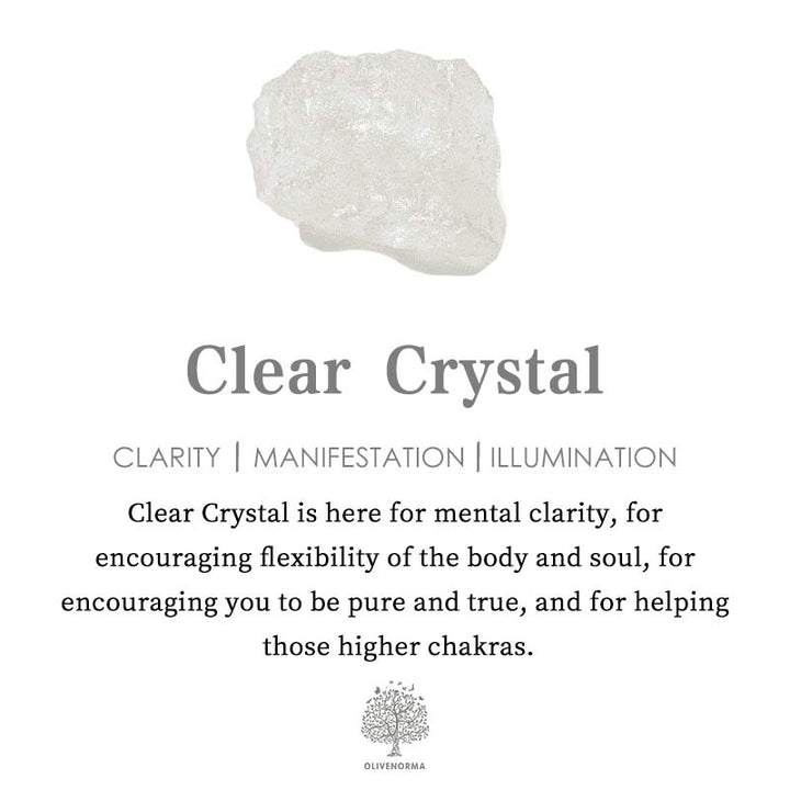 Collana con pietra preziosa curativa a forma di goccia d'acqua esagramma