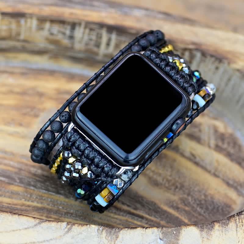Cinturino avvolgente per Apple Watch Olivenorma Lava Stone