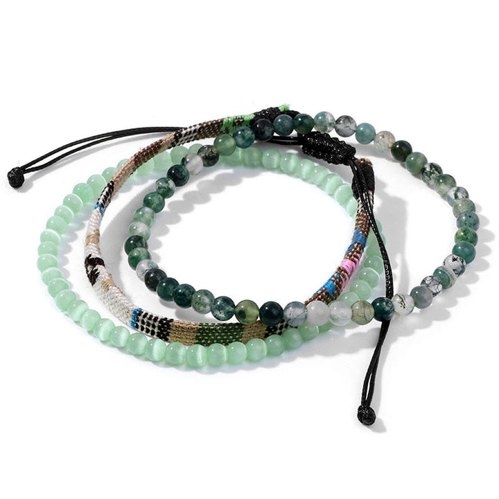 Olivenorma Bohemia Africa Bracciale in cristallo turchese