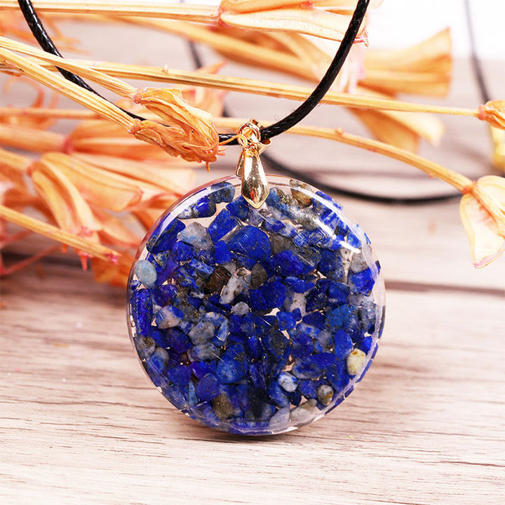 Olivenorma Raise Consciousness - Collana energetica Orgone Lapislazzuli - image 9