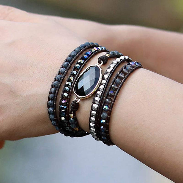 Bracciale in ossidiana