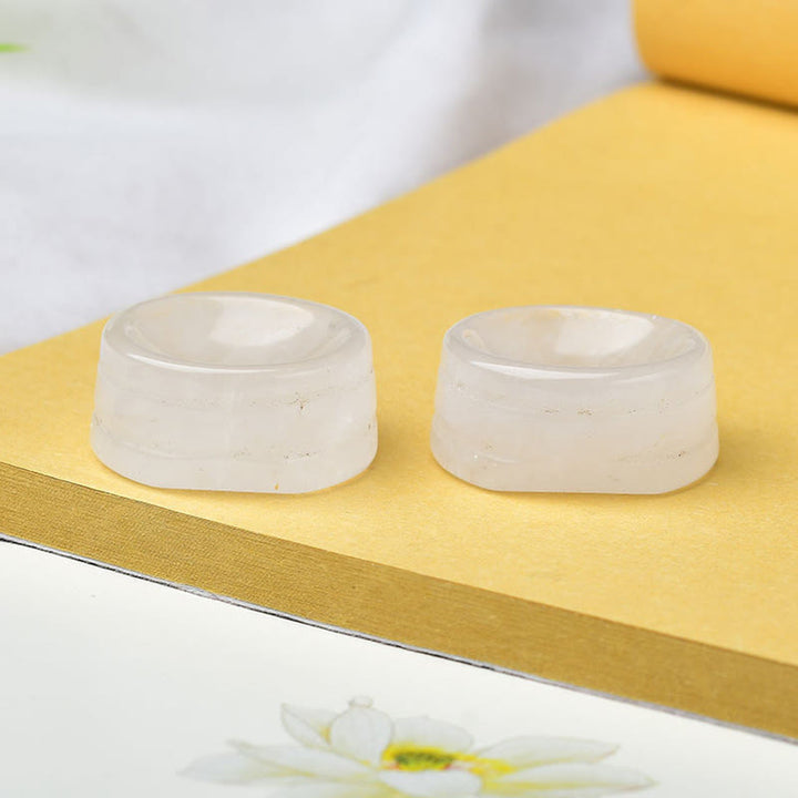 Olivenorma Base in cristallo minerale naturale con sfera rotonda Decorazione in pietra preziosa 