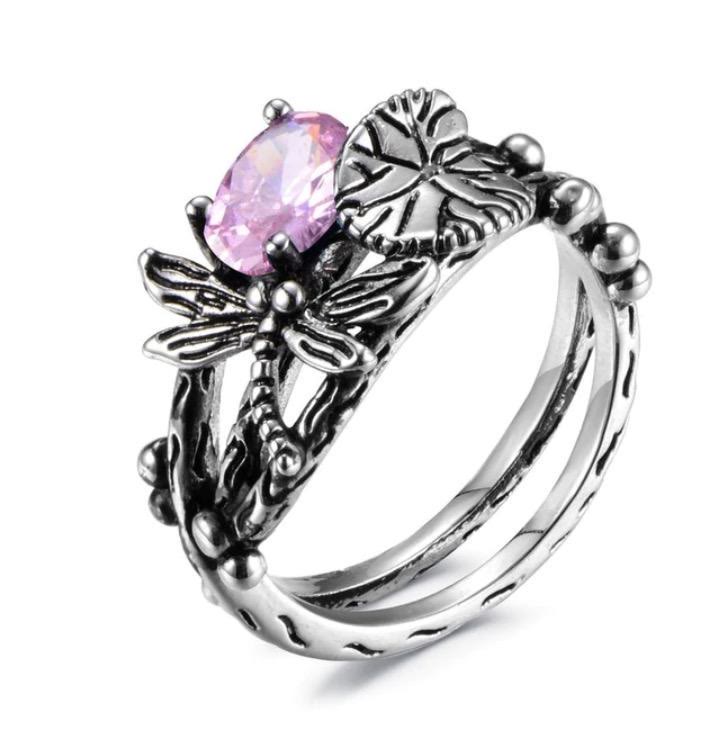 Anello in cristallo di protezione naturale Olivenorma