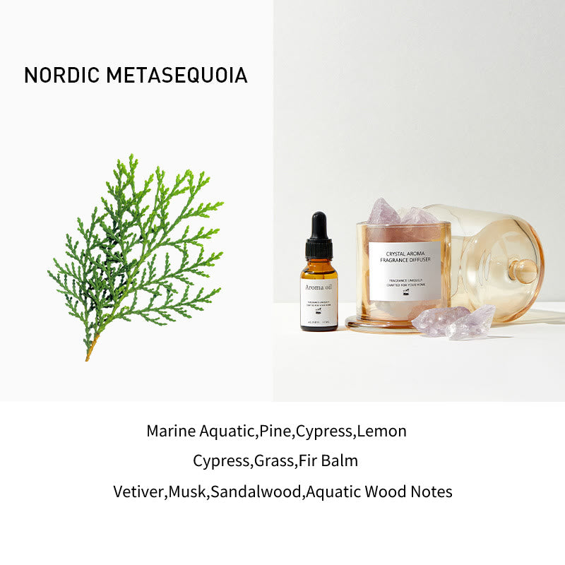 Olivenorma Diffusore di oli profumati Set regalo Aromaterapia di cristallo