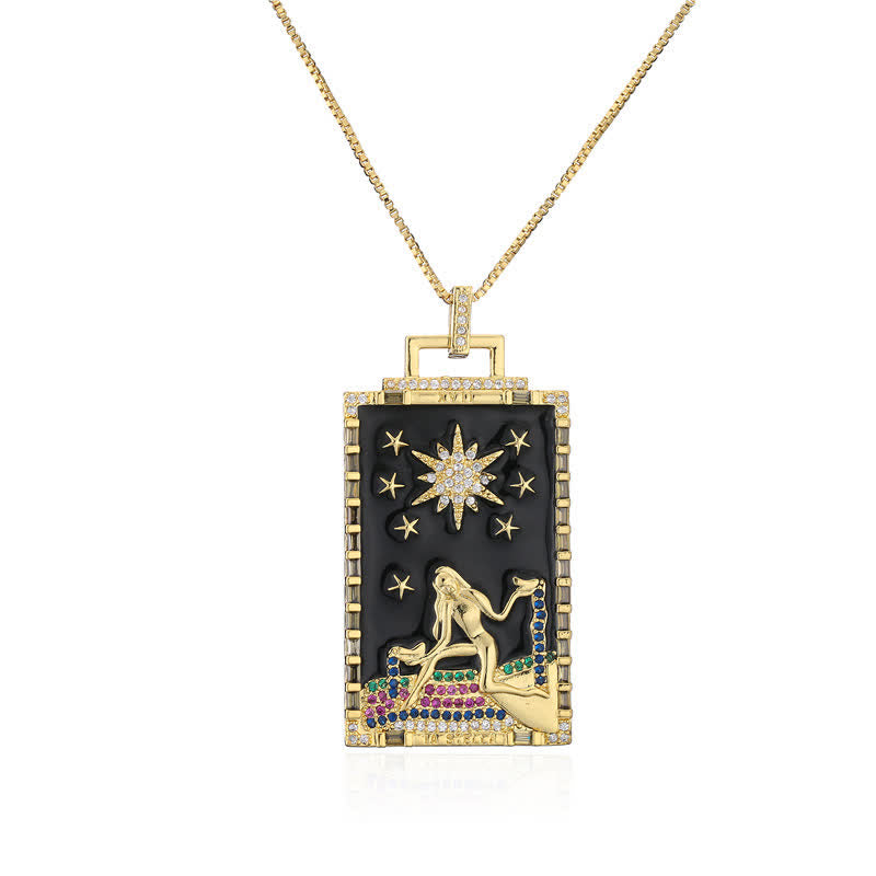 Collana con i colori delle carte dei tarocchi Olivenorma
