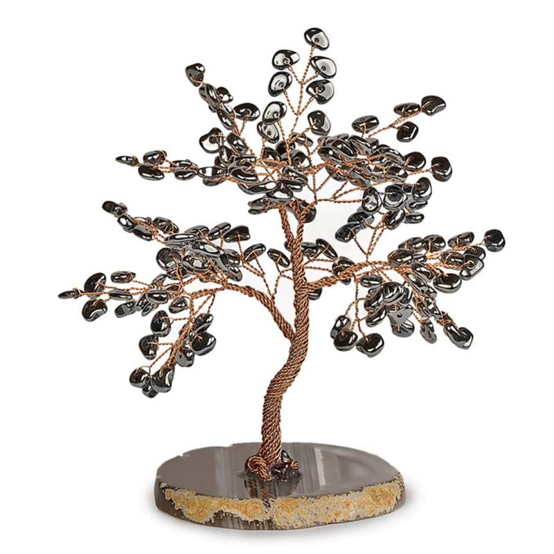 Olivenorma Stabilizzatore del Pensiero Ematite Albero Feng Shui