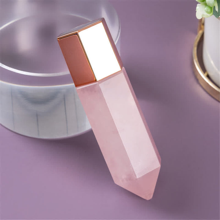 olivenorma bacchette di cristallo di olio essenziale di energia al quarzo rosa