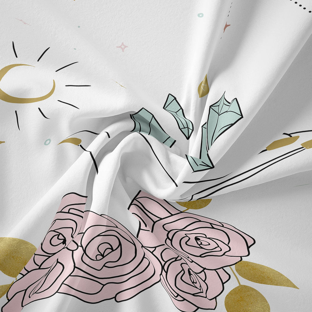 Olivenorma Mano Magica Tarocchi Zodiaco Arazzo 