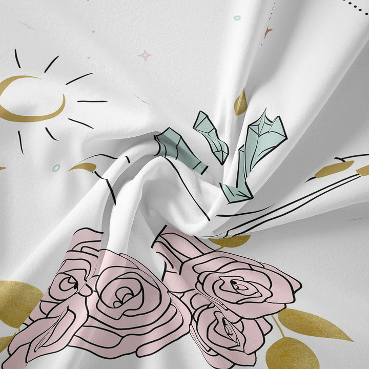 Olivenorma Mano Magica Tarocchi Zodiaco Arazzo 