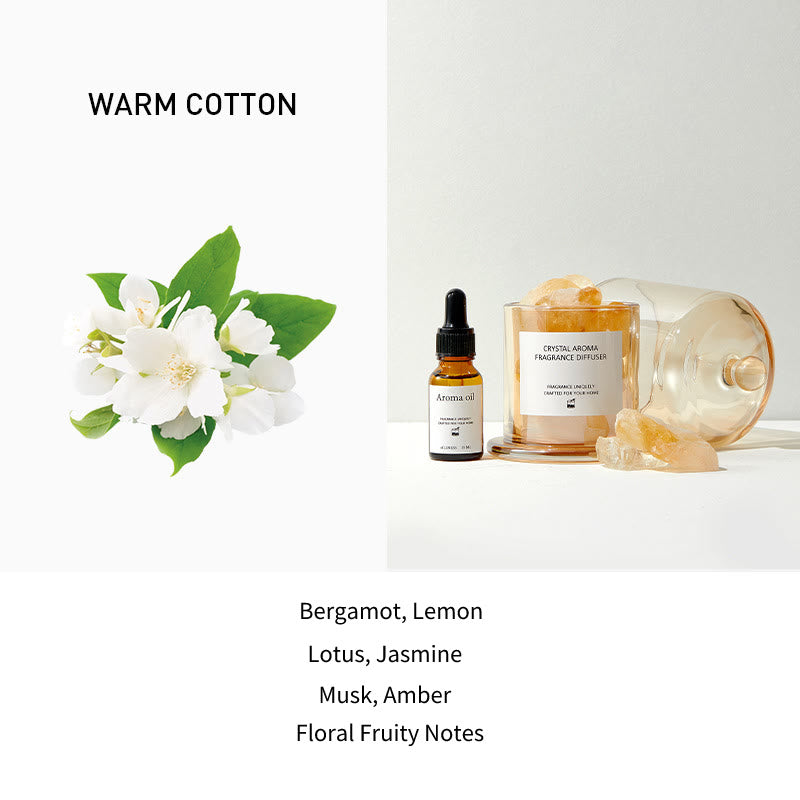 Olivenorma Diffusore di oli profumati Set regalo Aromaterapia di cristallo