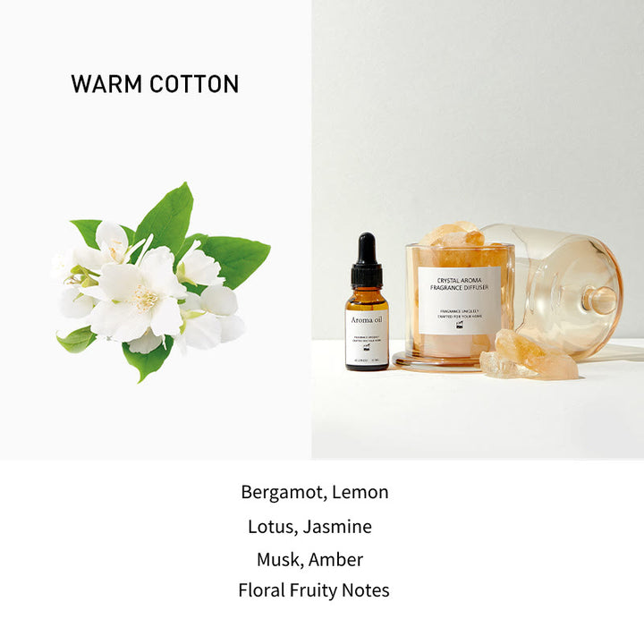 Olivenorma Diffusore di oli profumati Set regalo Aromaterapia di cristallo