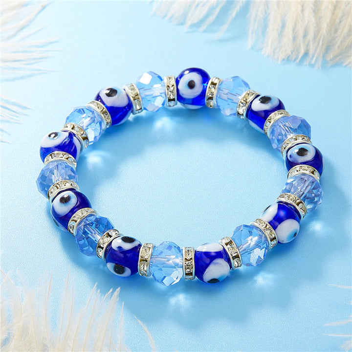 Olivenorma Evil Eye Hamsa Ciondolo Bracciale Zircone Epossidico
