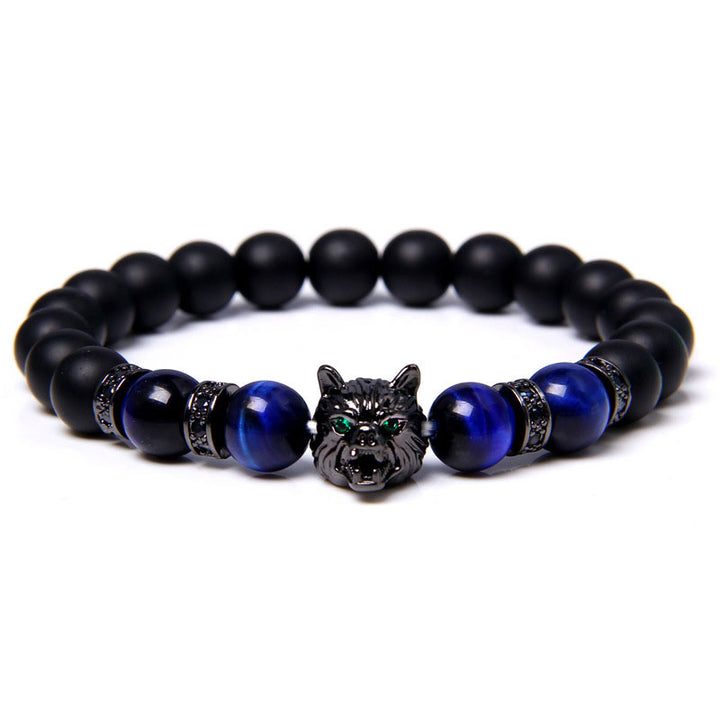 Bracciale Lupo Olivenorma Lapislazzuli