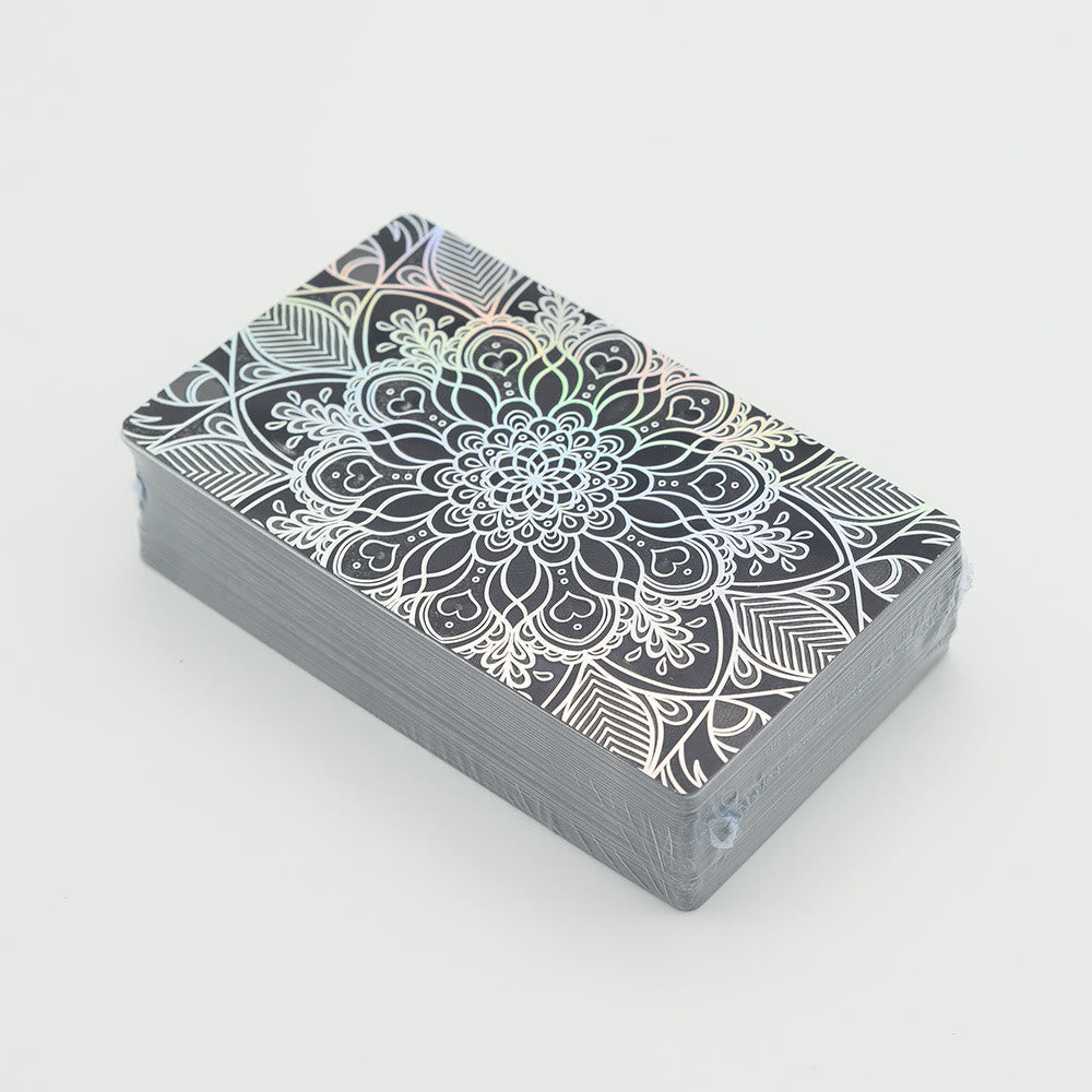 Olivenorma Bronzing Gold Foil Laser Bright Tarot Deck Carte