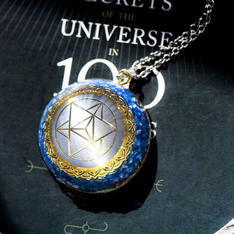 Collana Olivenorma Merkaba Orgone 