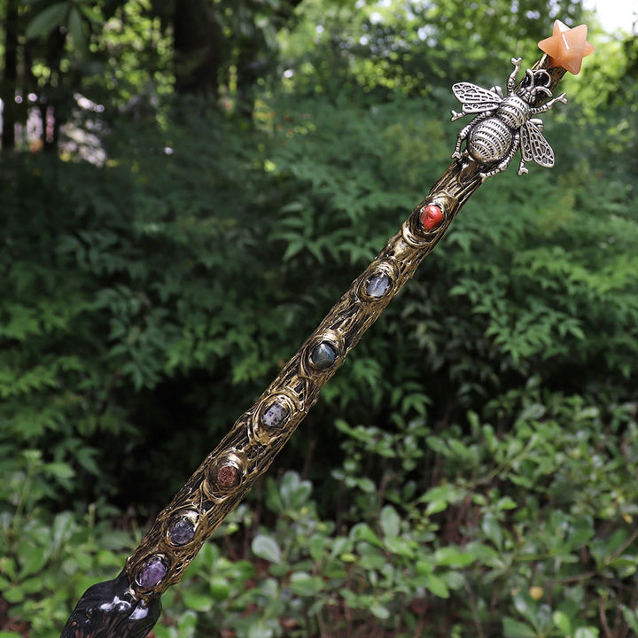 Bacchette di cristallo naturale Merkaba Chakra Olivenorma