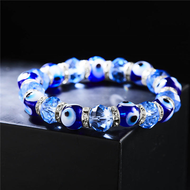 Olivenorma Evil Eye Hamsa Ciondolo Bracciale Zircone Epossidico