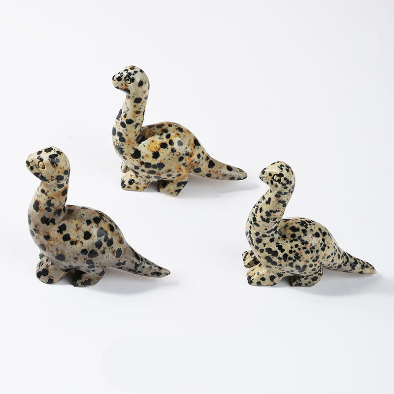 Olivenorma 2,5 pollici cristallo dinosauro casa docor decorazione pietra preziosa 