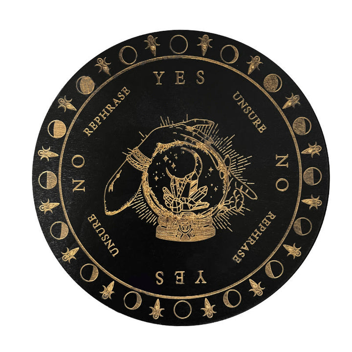 Olivenorma Il gioco del pendolo divinatorio in legno Carta dei tarocchi 