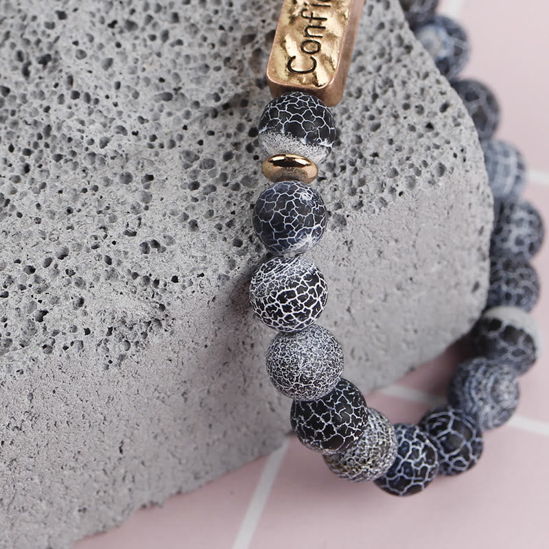 Bracciale Olivenorma Natural Gemstone Confident Engraved