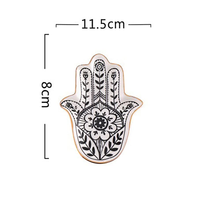 Olivenorma Trinket Ring Dish Hamsa Piccolo sottobicchiere per gioielli