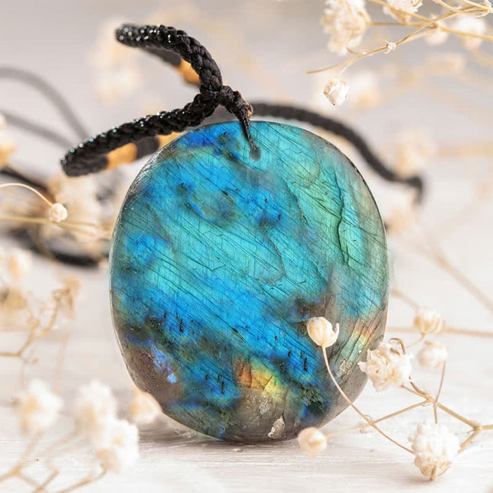 Collana di labradorite potenziante Olivenorma