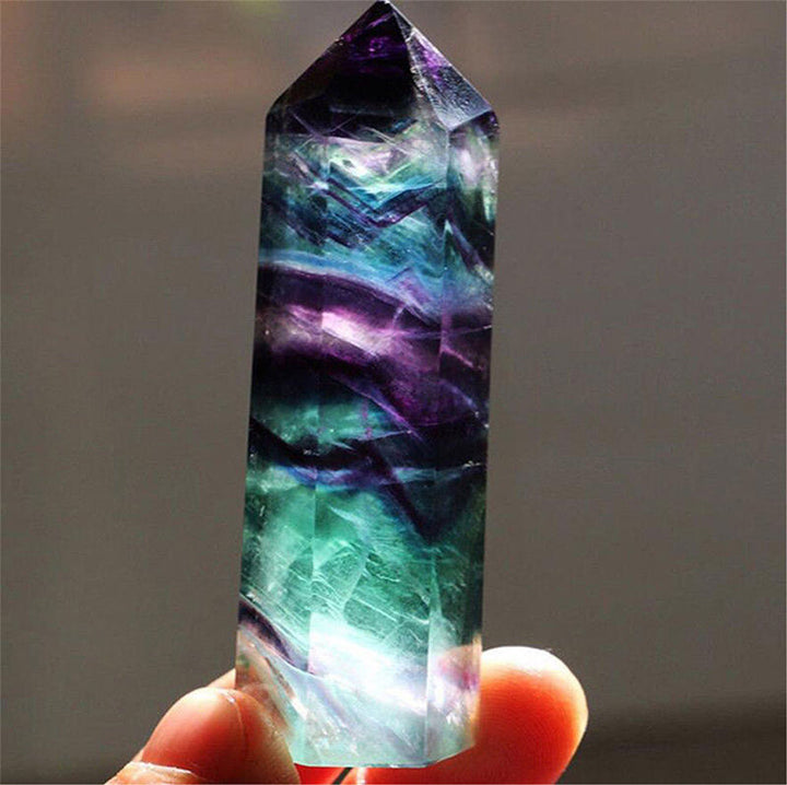 Bacchette di cristallo Reki crostale naturale di fluorite