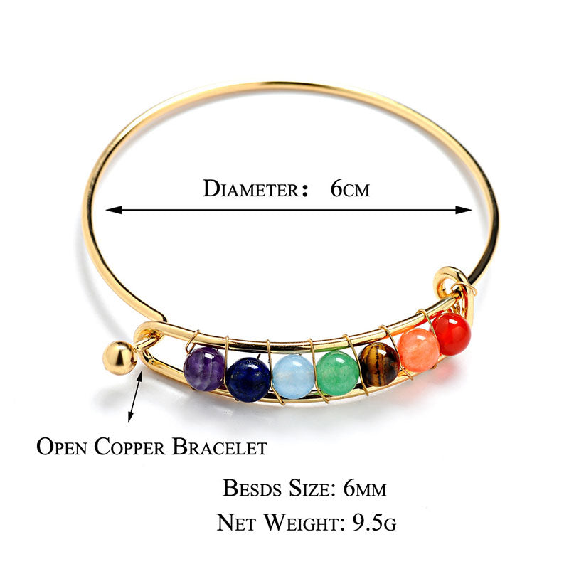 Bracciale curativo Olivenorma Orgone Chakra